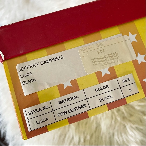 Jeffrey Campbell Laica Buckled Platform Sandals 9, Black Strappy Sandals, Punk - Picture 12 of 12